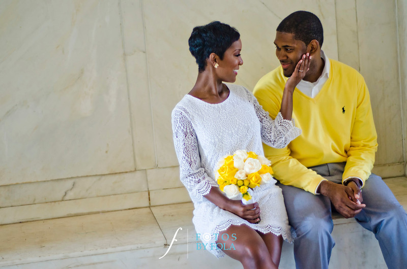 yellow decatur courthouse wedding| Fotos by Fola