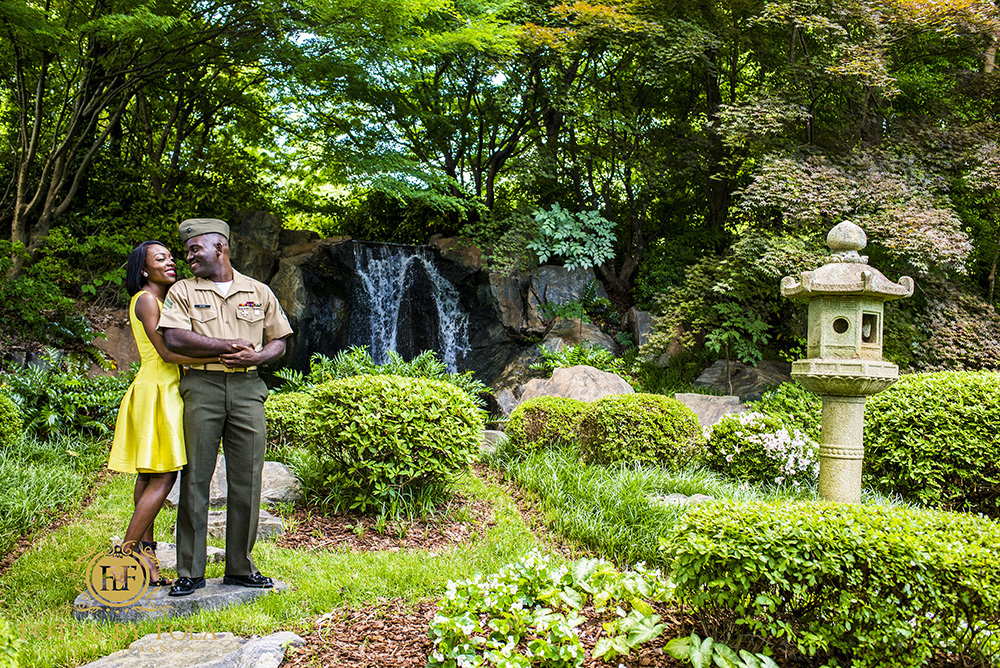 Carter Center | Japanese Garden | Midtown Atlanta Engagement Session | Fotos by Fola